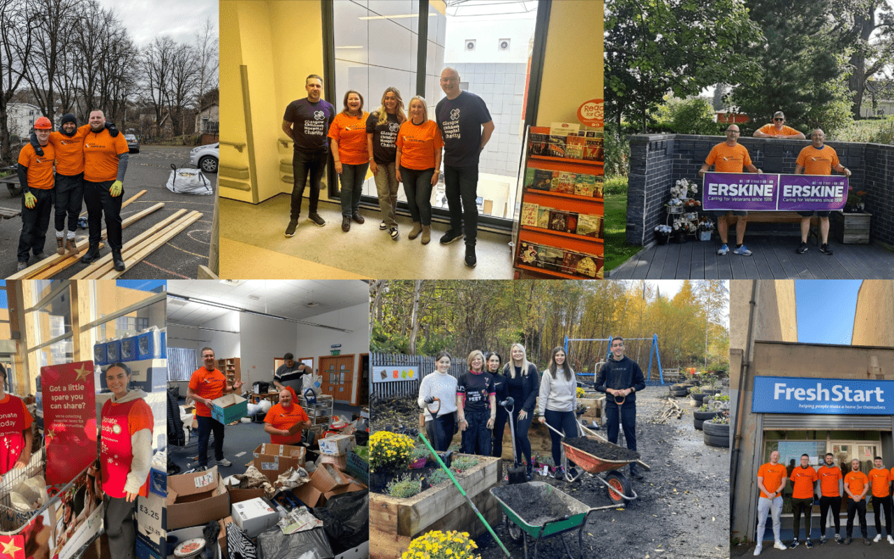 Clark Contracts continues to support charities through corporate volunteering scheme
